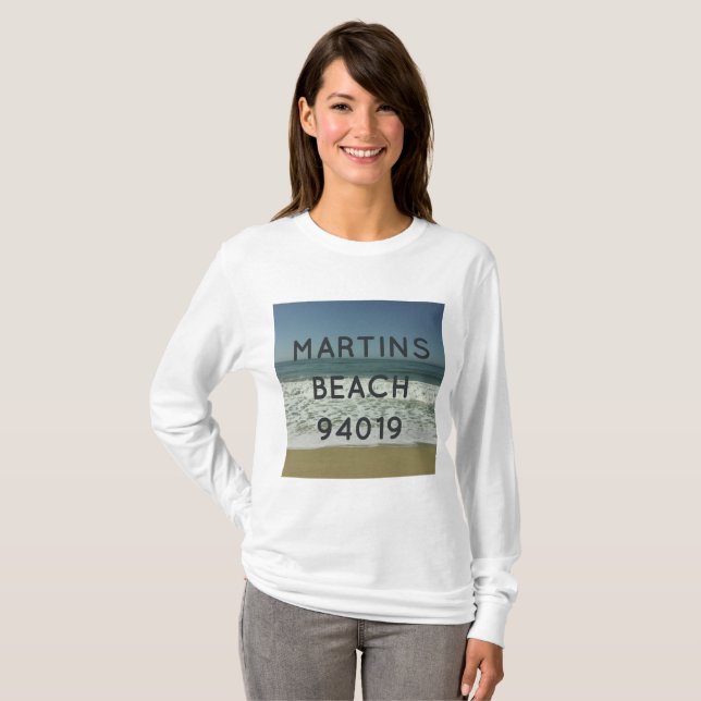 Martins strand t-shirt (Hel framsida)