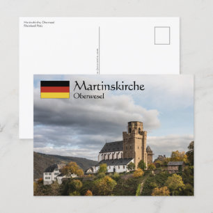 Martinskirche Oberwesel Vykort