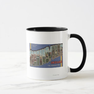Martinsville Indiana - stora brevplatser Mugg