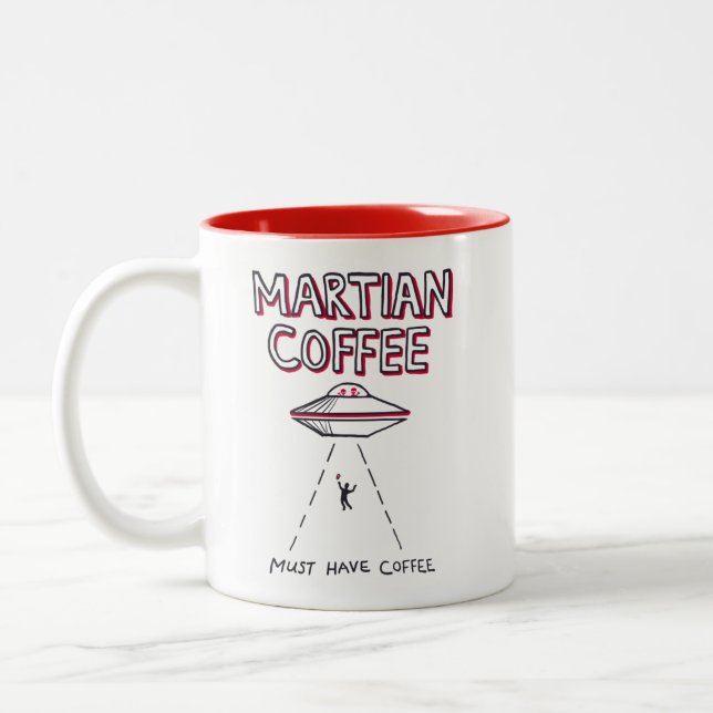 Martisk kaffe Mugg - måste ha kaffe (Vänster)