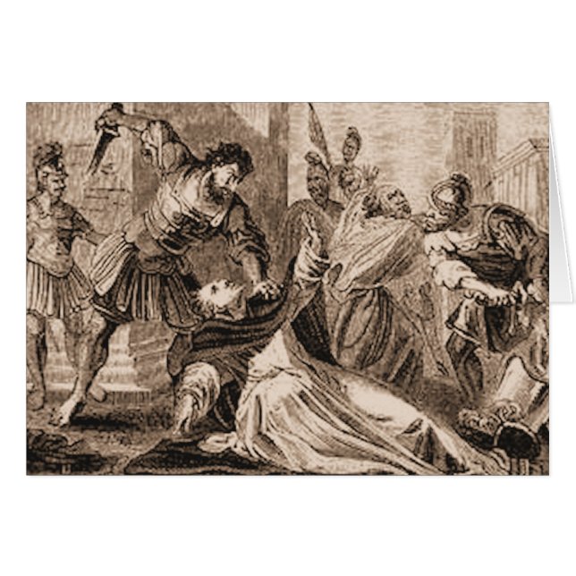 Martrdom av St James OBS Kort (Framsidan Horizontal)