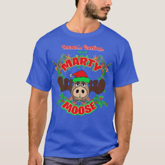 Marty Moose från julafton T Shirt