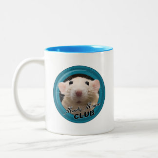 Marty Mouse Klubb Mugg - Logotyp