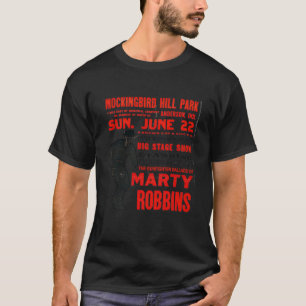 Marty Robbins Consert Poster T Shirt