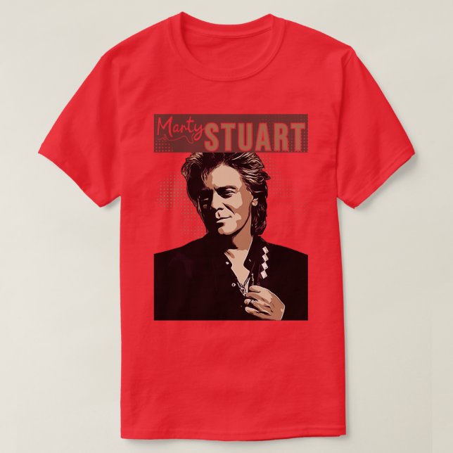 Marty stuart t shirt (Design framsida)