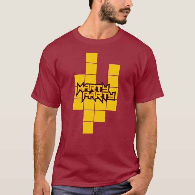 MARTyPARTy 2-Line logotypskjorta Tee (Framsida)