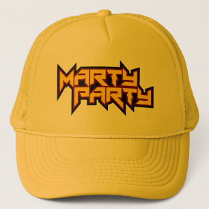 MARTyPARTy gult lastbilsförarelock 3 Truckerkeps