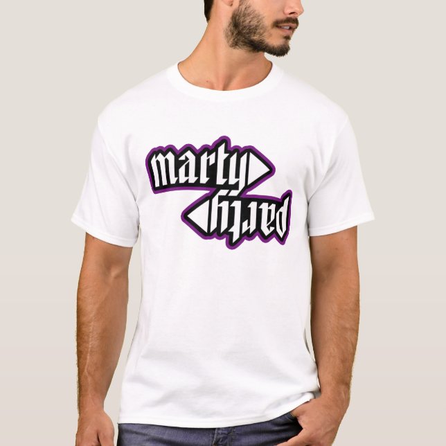 MartyParty TShirt 2012 T Shirt (Framsida)