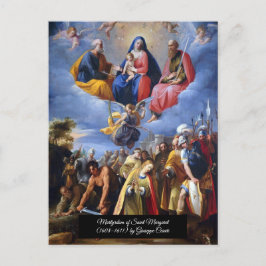 Martyrdom av Saint Margaret Vykort