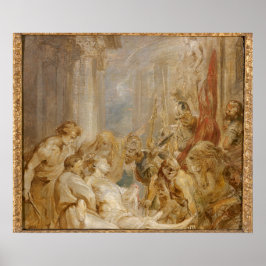 Martyrdom i Saint Adrian Poster