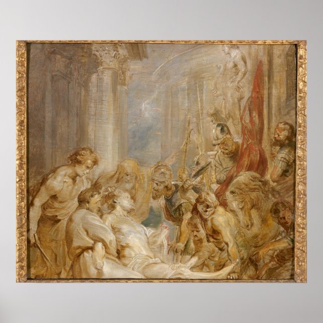 Martyrdom i Saint Adrian Poster (Framsidan)