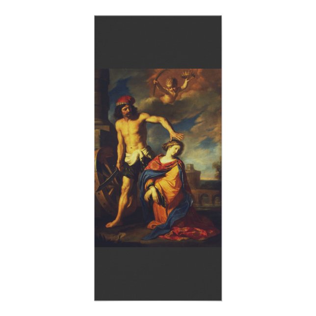 Martyrdom Saint Catherine Reklamkort (Framsidan)