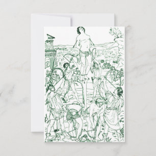 Martyrdom Saint Sebastian Tack Kort