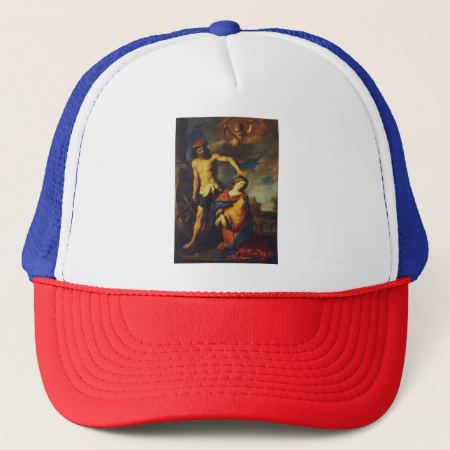 Martyrdomen av St. Catherine Sacred Fine Art Colle Keps (Framsida)