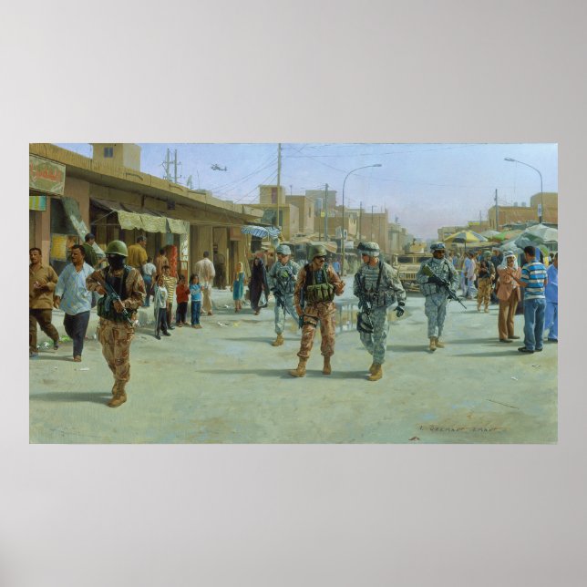 Martyrs marknad av Larry Selman Poster (Framsidan)