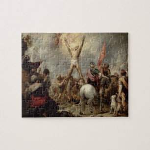 Martyrskapet av St Andrew, 1675-82 (olja på canva Pussel