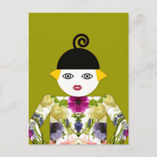 Martzkin Blooming Postcard © 2012 M. Martz Vykort