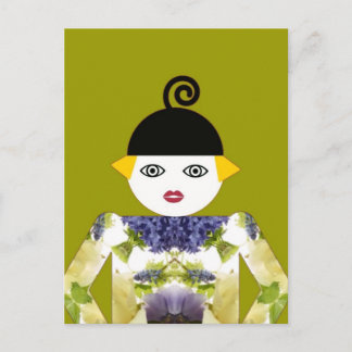 Martzkin Blooming Postcard © 2012 M. Martz Vykort