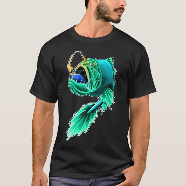 marulk blå med orange ljus t shirt (Framsida)