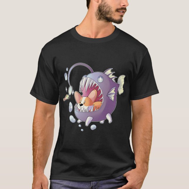 Marulk Corgi T Shirt (Framsida)