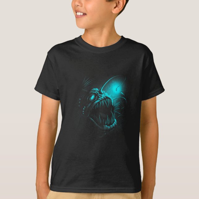 Marulk Djuphavslevande Marulk Hav T Shirt (Framsida)