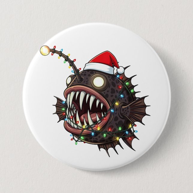 Marulk Lophias Santa Hatt Jul  Knapp (Framsida)