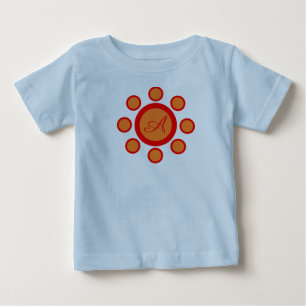 Maruthani för blått för kricka orange och röd, tee shirt
