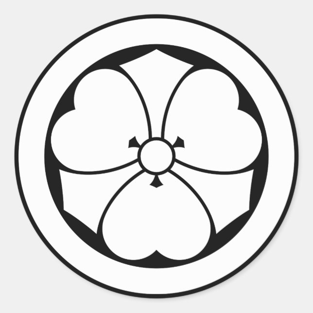 maruW Runt Klistermärke (Framsida)