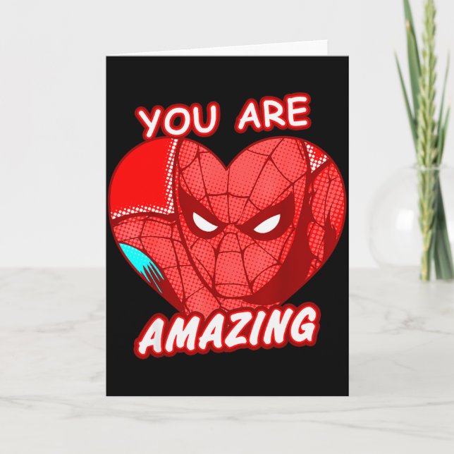Marvel Alla hjärtans dag Spider-man Du är fantasti Kort (Framsida)