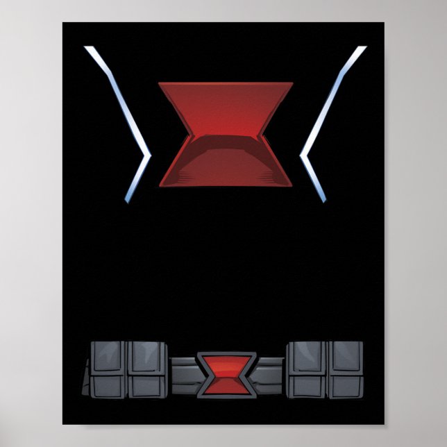 Marvel Avengers Clic Halloween Black Widow Costume Poster (Framsidan)