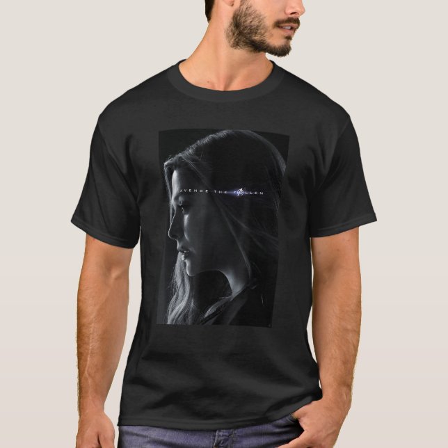 Marvel Avengers Endgame Scarlet Witch Affisch  T Shirt (Framsida)