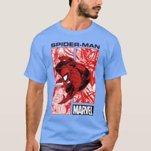 Marvel Comicshe Amazing SpiderMan Vintage Röd Bo U T Shirt