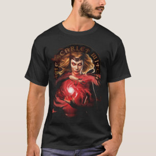 Marvel Doctor Strange 2 The Scarlet Witch Glödande T Shirt