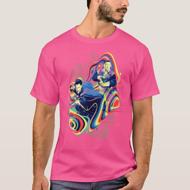 Marvel Doktor är ett märkligt multiversum av Galen T Shirt (Framsida)