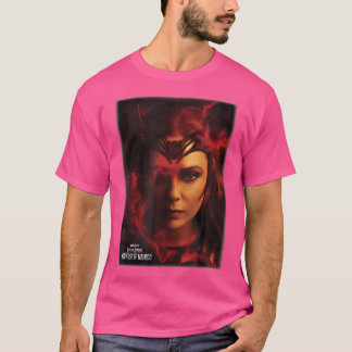 Marvel Doktor Strange 2 Scarlet Witch Big Ansikte  T Shirt