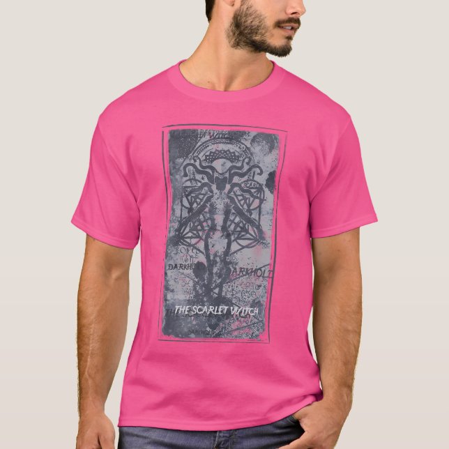 Marvel Doktor Strange Scarlett Witch Darkhold T Shirt (Framsida)