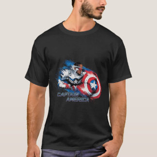Marvel Falcon, Winter Soldier kapten Ameri T Shirt