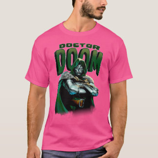 Marvel Fantastiskt 4 Doktor-dörr korsad Arm Por T Shirt