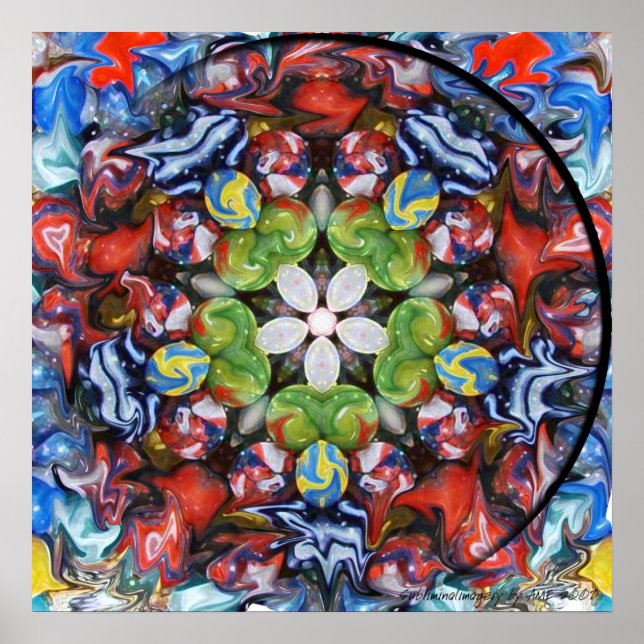 Marvel Galenhet Poster (Framsidan)