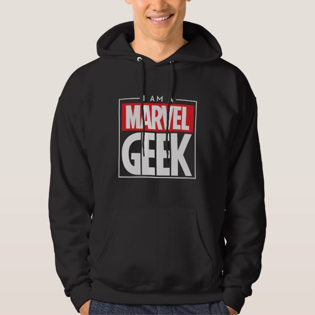 Marvel Geek Hoodie (Framsida)