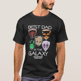 Marvel Guardians of the Galaxy Best Pappa Far s D. T Shirt