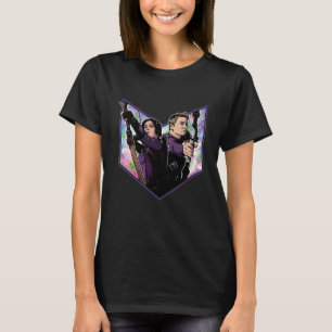 Marvel Hawkeye Kate Clint Lucky T Shirt
