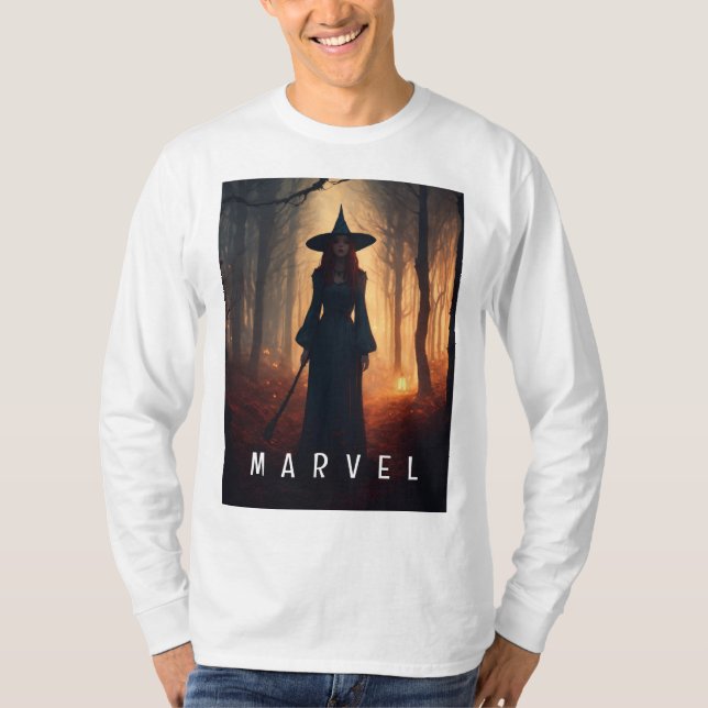 "Marvel Heroes White T-Shirt - Embrace the Superpo (Framsida)