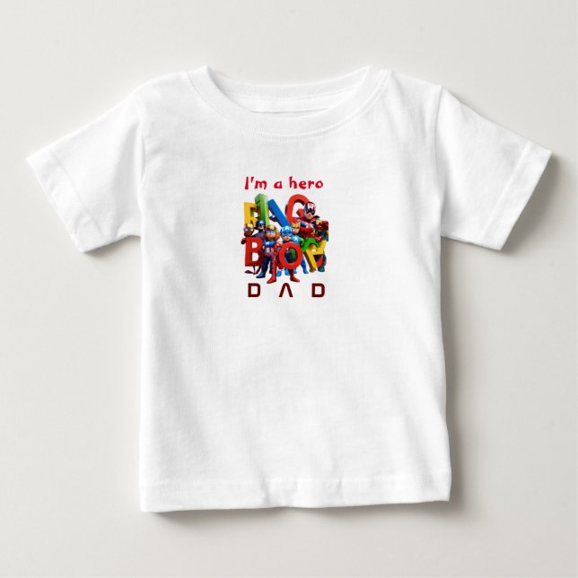Marvel Kids "Bingo" Heroes T-Shirt (Framsida)