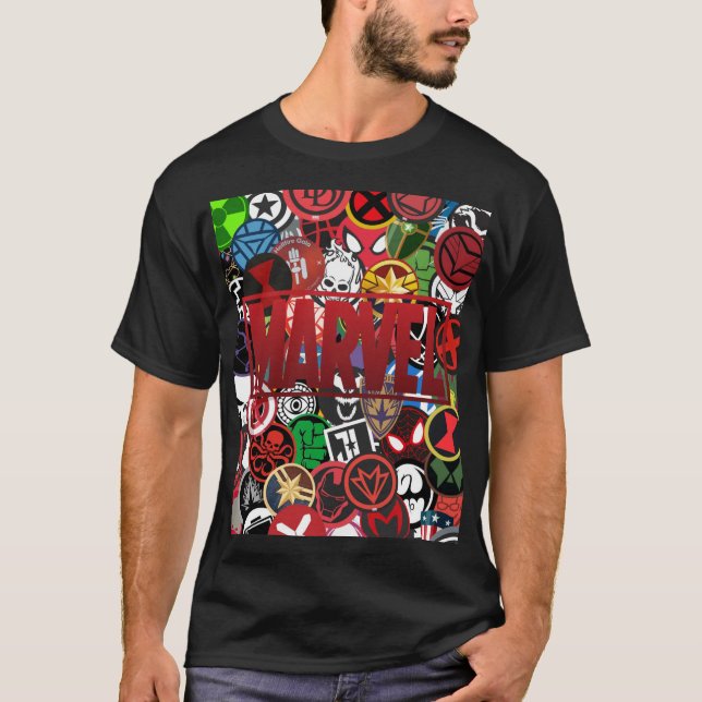 Marvel Maximalism T Shirt (Framsida)