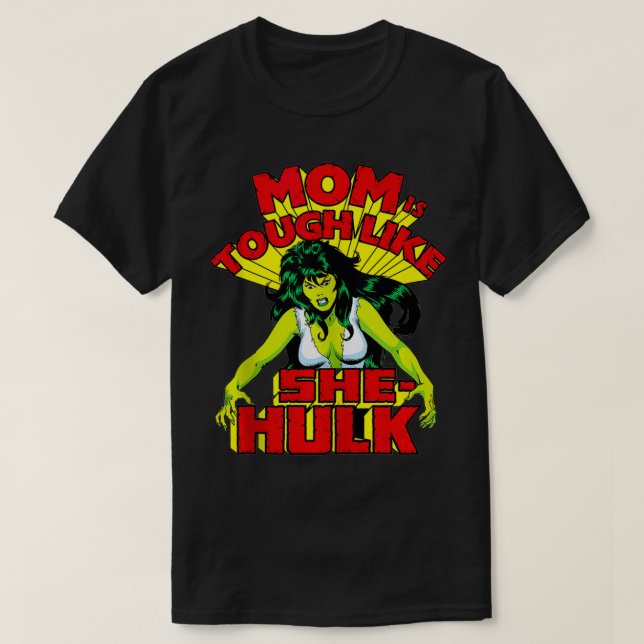 Marvel Mors dag Tuff som hon Hulk T Shirt (Design framsida)