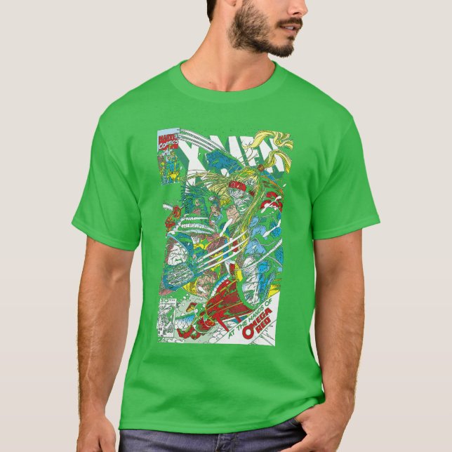 Marvel Omega Red serietidningsomslag vänner T Shirt (Framsida)