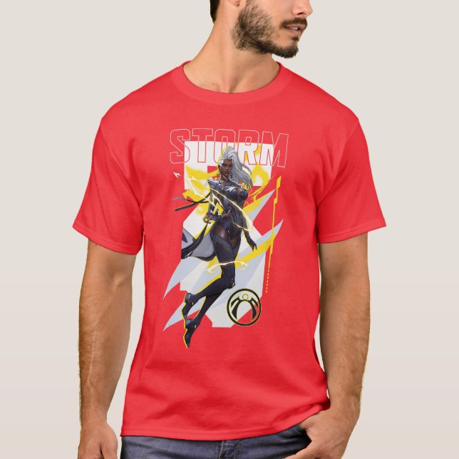 Marvel Rivals Gamerverse Super Hero PVP XMen Storm T Shirt (Framsida)