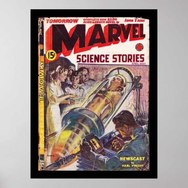 Marvel Science Stories v01 n05 (1939-04-05.Western Poster (Framsidan)