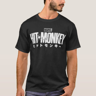 Marvel Slå Monkey-Logotyp T Shirt